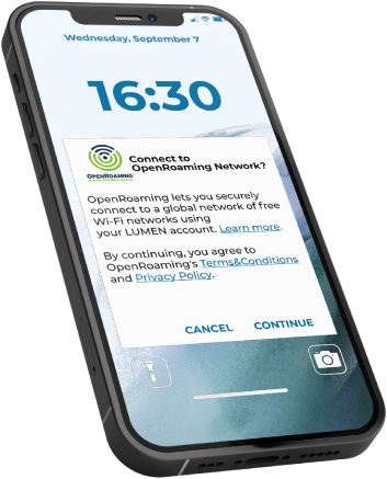 Scarica ed installa una sola volta le credenziali per l’accesso sul tuo dispositivo